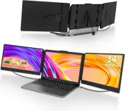 Laptop Screen Extender, 14'' FHD IPS Ultra-Thin Dual/Triple Portable Monitor