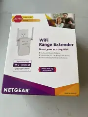 BRAND NEW NETGEAR AC750 WiFi Range Extender EX6100 Dual Band MU-MIMO