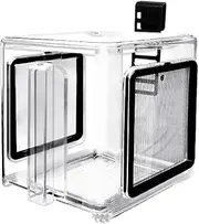 LeoLeozz Breeder Box for Fish Tank - Hangable Aquarium Hatchery Tank | Hatching Isolation Breeder Incubator Hatchery Accessory Divider for Seawater Freshwater Guppy