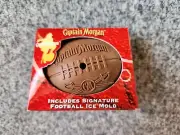 Captain Morgan Mini-Football Shaped Ice Mold Cold Drink For Game Day Style