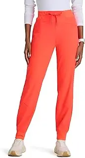 [Barco] One Boost Scrub Jogger for Women - Yoga Style Medical Jogger, Mid-Rise, 4-Way Stretch Women's Scrub Pant