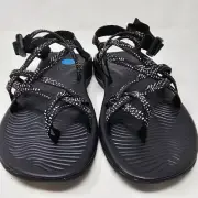 Chaco Zvolv x2 women 10 black trail fully adjustable hiking sandal NIB outdoor