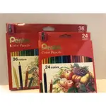 PENTEL / 油性彩色鉛筆 / 12色、24色、36色 / 繪畫、設計用