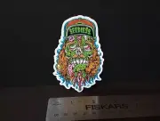 Seedless Clothing Company Sticker Decal 420 Zombie