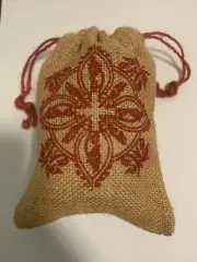 Burlap Drawstring Gift Bags Holiday Party Favors