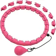 Weighted Hoop Fitness Hoop Weight Loss No Fall Ring Weighted Fit Hoop for Adult Women