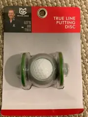 Michael Breed True Line Putting Disc Golf Practice Training Aid Brand New!