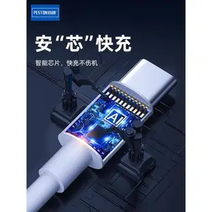 佰通適用iPhone15 PLUS/promax雙Typec數據線USB-C手機公對公CtoC閃充快充充電器線20W快充