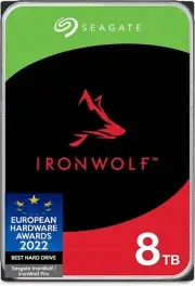 Seagate IronWolf 8TB NAS Internal Hard Drive HDD 3.5 Inch SATA ST8000VNZ04/N004