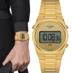 【TISSOT 天梭】官方授權 PRX DIGITAL 數位石英手錶(T1372633302000)