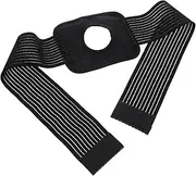 Multi Purpose Ankle Cooling Bag Strap Elastic Ice Pack Fixing for Relief Sports Injuries Portable Wrap for Easy Use Black