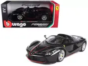 Bburago 26022BK Ferrari LaFerrari F70 Aperta Black 1/24 Diecast Model Car