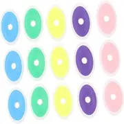 Homoyoyo 40pcs Erasable Erasers Portable Silicone Erasers for Gel Pen Safe Material Unique Design for Homework Stationery Collection and Decorative Use