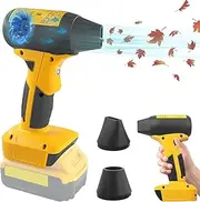 URUN Jet Dry Mini Blower for DeWalt 20 V Battery, 130000 RPM 18 V Battery Blower, Portable Dust Blower, Air Blower Brushless for Cleaning PC, Keyboard and Car