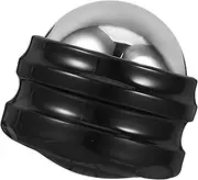 Portable 54mm Stainless Steel Massage Ball Cold Therapy Roller for Neck Shoulder Back Leg Muscle Relief
