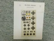 De-Frey 1/72 decals JU 87B 1/2 Stuka A43
