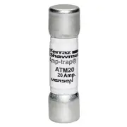 Mersen ATM20 600V 20A Midget Fuse, 10-Pack
