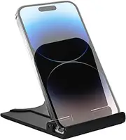 Foldable Tablet Stand - 23g Phone Stand for Desk | Tablet Stand Holder with Adjustable Angle | Portable Desktop Smartphone Stand | Adjustable Tabletop Phone Stand for Travel, Camping, Bedroom