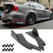 For E90 F30 F30 F10 G30 G80 2x Gloss Rear Bumper Diffuser Spoiler Lip Splitters (for: BMW)