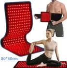 360LED Near Infrared Red Light Therapy Pad Mat For Relief Waist Neck Back Pain