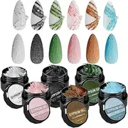 Sculpture Gel 3D Carving Gels - Non-Wipe Clear Sculpture | Nail Modelling Gel | 3D Putty | Durable Pigment n0-rinse Flexible Shape Decoration for Women Spa Expert Starterr Home Kit