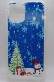 Christmas Snowman Presents art For Apple iPhone 11 12 13 14 15 Pro Max