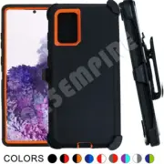 For Samsung Galaxy S20 Plus/S20 Ultra Rugged Heavy Duty Shockproof Case w/ Clip