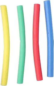 LRXIYODE 4Pcs Relay Sticks for School and Outdoor Fun Lightweight Foam Tubes for Parent Activities Safe Sponge Design for Team Building and Birthday Parties Yoga Rods