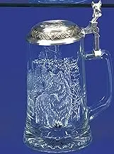 James Meger Glass Timber Wolf Stein, 0.40L