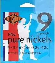 Rotosound PN9 Pure Nickel Electric Guitar Strings (9-42)