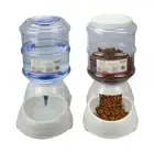 3.8l Pet Automatic Feeder Waterer Food Water Dispenser Large Capacity Cat Dog
