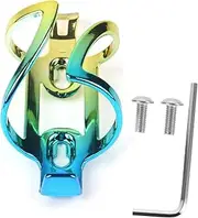 Colorful Bottle Cage Bike Water Bottle Rack Mountain Bike Cup Holder Water Bottle Cage Bike Kettle Holder Cycle Water Bottle Carrier Glass Fiber Nylon Composite Material (Gold Blue)