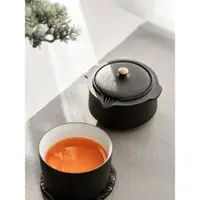 在飛比找ETMall東森購物網優惠-萬仟堂茶壺泡茶家用小茶壺一人用大容量茶壺便攜旅行茶具天時地利
