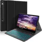 Backlit Keyboard Case for Samsung Galaxy Tab S10 plus S9 plus 12.4Inch, S10+ S9+