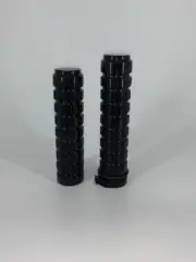 Motorcyle Grips 1" Harley Chopper Bobber MK2 Series-Black Anodized