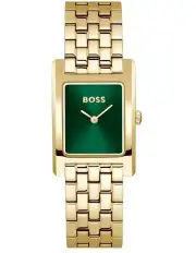 [BOSS] Lucy Qtm Ionic Plated Steel Watch in Gold