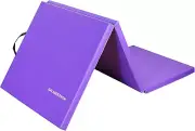 2Ft X 6Ft Three Fold Folding Exercise Mat with Carrying Handles for MMA, Gymnast