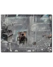 Ready2HangArt Inkd II Wrapped Canvas Wall Art by Tristan Scott