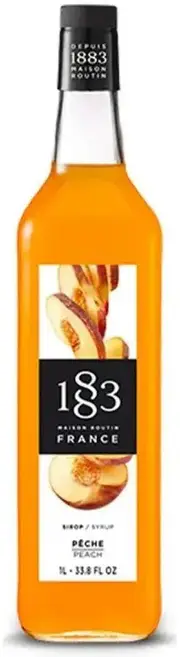 1883 Peach Syrup 1L