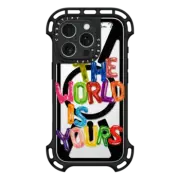 iPhone 16 Pro Ultra Bounce Case MagSafe Compatible THE WORLD IS YOURS IPHONE CASE BY SUE TSAI