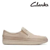 在飛比找PChome24h購物優惠-【Clarks】男款Hodson Step 縫線設計彈性大底