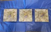 Mosaic 3 Piece Art with heart, hand and angel; original one of a kind