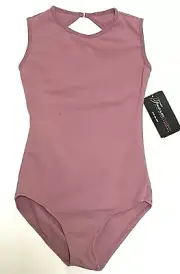 Theatricals Dancewear Leotard Bodysuit Bra Liner Open Back TH5558C New Girl