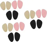 FRCOLOR 3sets Breathable Forefoot Mat Non-slip Insole Half Sole for High Heels Foot Care 6pairs*3