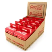 10 COCA COLA YOYOS IN SPECIAL DISPLAY BOX