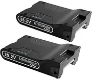 25.2V 4.0Ah Replacement Battery，Compatible for Shark XBAT200， IF200 IF201 for Cordless Vacuum Cleaners ION Flex Removable Battery(2PCS)