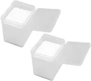 minkissy Lash Extension Glue Remover Wipes 400ct/2 Packs Non-woven Makeup Cleaning Pads for Glue Residue
