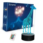 Giraffe Gifts for Kids Giraffe 3D Lamp Night Light 3D Illusion lamp for Kids,