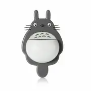 3Pcs Fashion Creative Cartoon Totoro Toothbrush Holder Toothpaste Wall Mount Suction Cup Toothbrush Cup Bathroom Accessories
