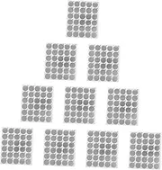 DECOMELODY 900pcs Eyelash Extension Gaskets Foil Pads for Grafting Tool for Eyelash Application and Curing Essential Accessory for Salon Use